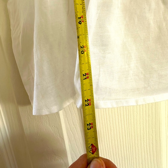 J Crew cotton Peplum Tank sz M - Picture 5 of 6